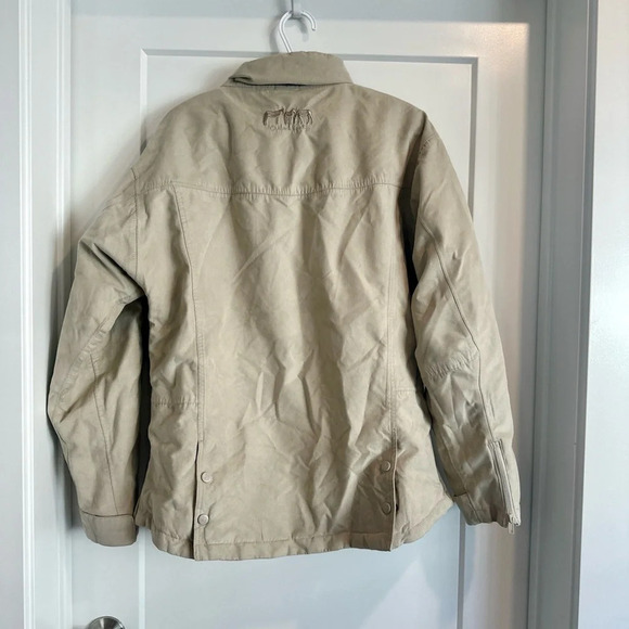 Outback Trading Co Women’s Gold Cup Winter Ski Jacket Cream Size XL - Picture 2 of 5